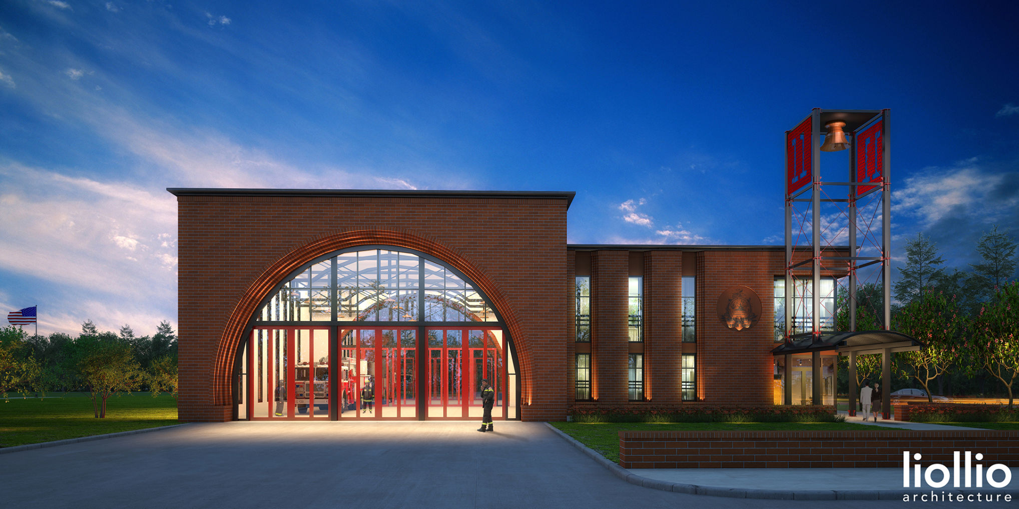 Fire Station 11 rendering